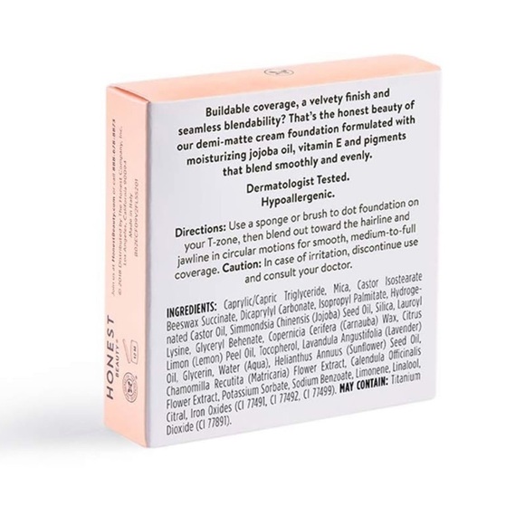 New Honest Beauty Everything Cream Foundation Walnut - Picture 4 of 5